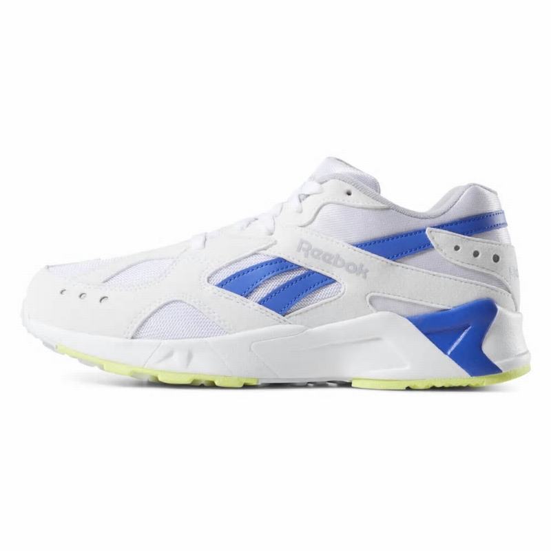 Tenisi Reebok Aztrek Barbati Albi/Albastri Romania UA3272WE